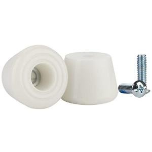 Cosmos Roller Skate Toe Stops with Screws - White
