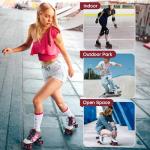 Nezylaf 8 Pack 82A Quad Roller Skate Wheels