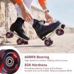 Nezylaf 8 Pack 82A Quad Roller Skate Wheels