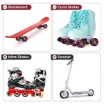 Nezylaf 8 Pack 82A Quad Roller Skate Wheels