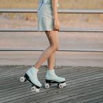 Cosmos Roller Skate Toe Stops with Screws - White