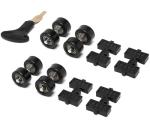 ANEFUN Double Roller Skate Wheel Replacement Set