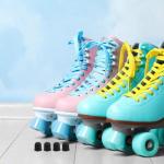 Shock Absorbing Bushings for Double Row Roller Skates