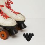 Shock Absorbing Bushings for Double Row Roller Skates