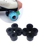VKEDA Black Quad Roller Skates with Magic Cushions