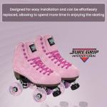 Sure-Grip Boardwalk Outdoor Roller Skate Wheels - Tea Berry
