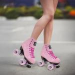 Sure-Grip Boardwalk Outdoor Roller Skate Wheels - Tea Berry