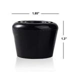 VNAKER Rubber Roller Skate Toe Stoppers with Screws