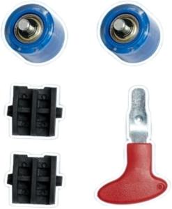 78A Quad Roller Skate Wheels with ABEC-14 Bearings