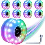 Tanzfrosch Light Up Roller Skate Wheel Pack