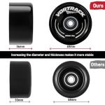 VORTRACK 78A Quad Roller Skate Wheels - 8 Pack