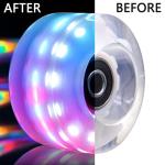 Tanzfrosch Light Up Roller Skate Wheel Pack