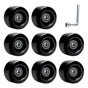 TOBWOLF 58mm Quad Roller Skating Wheels - 8 Pack