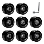 TOBWOLF 58mm Quad Roller Skating Wheels - 8 Pack