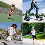 TOBWOLF 58mm Quad Roller Skating Wheels - 8 Pack