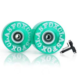 CLAS FOX 78A Quad Roller Skate Wheels - Green