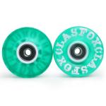 CLAS FOX 78A Quad Roller Skate Wheels - Green