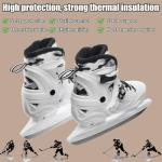 Camouflage Pattern Ice Hockey Skates for All Sizes