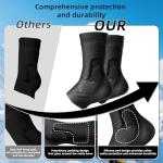 NOKOXIN Ankle Pads for Ice Skating Relief