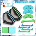 Liliful 8 Pcs Skate Blade Protector Cover Set