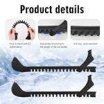 Faumsut Adjustable Ice Skate Blade Covers - 2 Pack