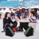 Liliful 8 Pcs Skate Blade Protector Cover Set