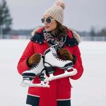 Faumsut Adjustable Ice Skate Blade Covers - 2 Pack