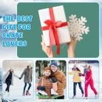 Liliful 8 Pcs Skate Blade Protector Cover Set