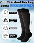 Ramede Cut Resistant Hockey Socks - 5 Pairs