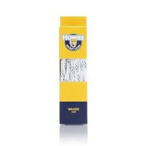 Howies 120" White Waxed Hockey Skate Laces