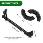 HMDZMR Black Ice Skate Blade Covers for All