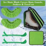 Liliful 4 Skate Guards and Towel Set - Green