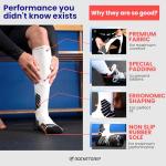 ROCKETGRIP Non-Slip Hockey Socks for All Players