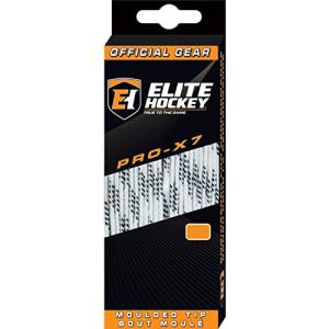 PRO-X7 Elite Hockey Skate Laces - 108" White