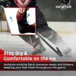 Rezztek Hockey Skate Socks with Grip Sole