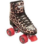 Impala Leopard Quad Roller Skates Size 5