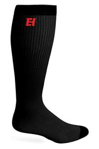 Pro-Liner Black Tube Sock for Hockey Adults