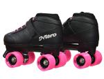 Super Nitro Black/Pink Quad Speed Roller Skates