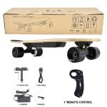 Electric Skateboard with Remote Control, 20 MPH Speed