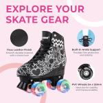 Cute Graphic Quad Roller Skates for All Ages