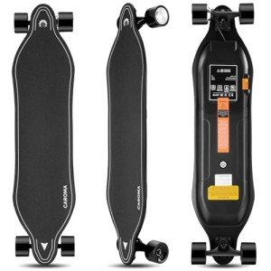 Caroma Electric Longboard with Remote Control, 350W