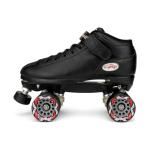 Riedell R3 Indoor Quad Roller Skates - Black