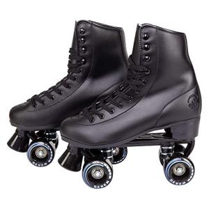 C SEVEN C7 Quad Roller Skates - Retro Black
