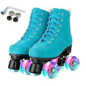 Silvertree Light Up High-Top Roller Skates