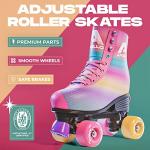 Apollo Adjustable Retro Quad Skates for Women
