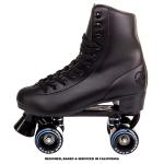 C SEVEN C7 Quad Roller Skates - Retro Black