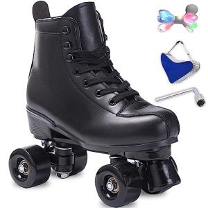 High-Top Light-Up Quad Roller Skates for All