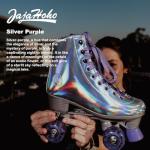 JajaHoho Holographic High Top Roller Skates