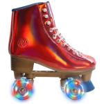 JajaHoho Holographic High Top Roller Skates for Women