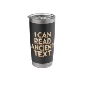 Ancient Texts Insulated Tumbler for History Lovers